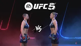 EA Sports UFC 5 - Rose Namajunas vs Ronda Rousey (Legendary Difficulty)