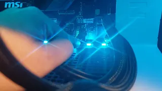 X470 Gaming Pro EZ debug LED VGA Light ( "solved " )