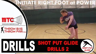 SHOT PUT DRILLS: Glide 2