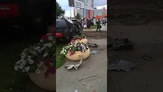 Дтп г. Минск,  Лошица 23.07.2018 года