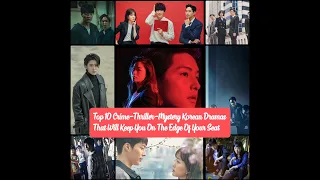 Top 10 Crime-Thriller-Mystery Korean Dramas That Will Keep You On The Edge Of Your Seat....