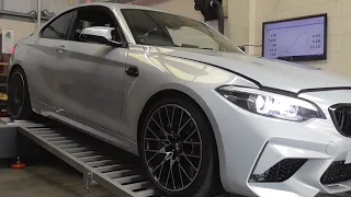 Bluespark Automotive Dyno Testing on BMW M2 3.0 Competition 411PS