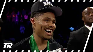 After KO Victory, Shakur Tells Devin Haney "To Come On. I've Been Waiting for a Long Time."