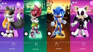 Tales exe- Amy exe-Sonic exe vs Rough | Tiles Hop EDM Rush