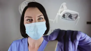 ASMR Dentist Cavity Filling (soft spoken dentist roleplay, glove sounds, lots of personal attention)