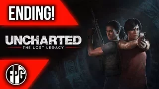 UNCHARTED THE LOST LEGACY walkthrough gameplay part 10 ENDING!(PS4 PRO)