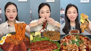 ASMR CHINESE MUKBANG EATING SHOW. [ @MaZarGoop   #yummy #food #asmr #eat ]#160