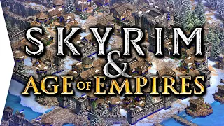 Skyrim Remade In Age Of Empires | The Most Impressive AoE 2 Map