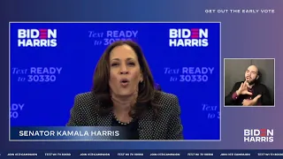 Senator Kamala Harris Hosts Milwaukee Get Out the Early Vote Event LIVE | Joe Biden for President