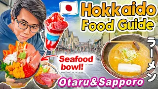 What To Eat in Hokkaido🇯🇵 MUST TRY Seafood Bowl in Otaru, Japanese mutton in Sapporo (JAPAN VLOG)