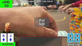 Bad Move at The Right Time,     poker vlog 196
