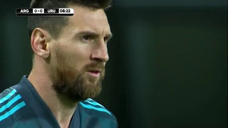 Argentina vs Uruguay 2-2 Full Match 1 Half & Highlights  2019 HD