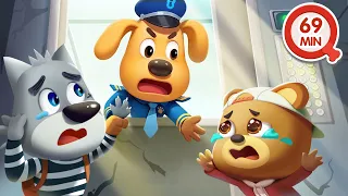 NO Juegues en el Elevator 🐻 69MIN de Dibujos Animados 🔍Sheriff Labrador en Español
