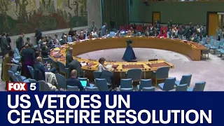US vetoes UN ceasefire resolution