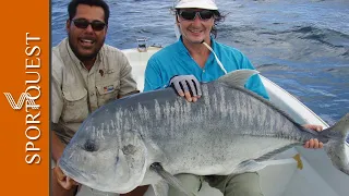 Popper Fishing For GT's On Christmas Island 🐟