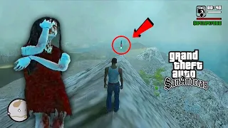 I found a ghost in Mount Chiliad in GTA San Andreas!