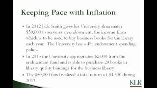 Nonprofit Accounting & Reporting for Endowments.avi