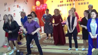 Танец родителей выпускной в детском саду Журавушка Лесосибирск 2018