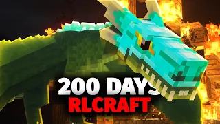 I Spent 200 Days in RLCraft and Here's What Happened