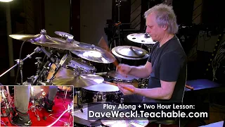 Dave Weckl: BB's Blues Lesson Promo  2 - Linear Drumming