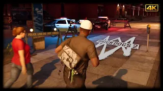 Watch Dogs 2 (PS5) Gameplay - PS4 Version