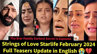 Strings of Love Starlife February 2024 Full Teasers Update in English|The Family Dark Secret Exposed