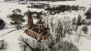 Церковь в селе Семеново. Шуйский район. Ивановская область