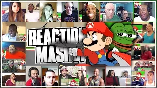 Racist Mario Reaction's Mashup "HE SAVAGE!" (YouTuber's React)
