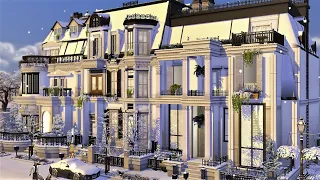 ♥ Townhouses for rent ♥ | STOP MOTION | NO CC | + Gallery Art | The Sims 4 | TymMess I