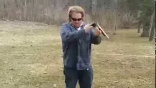 Redneck with crazy gun