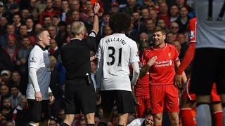Steven Gerrard red card vs Manchester United [HD]