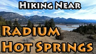 Ep110: Hiking and swimming around Radium Hot Springs, BC.  Our first episode of Adventuring Spiders!