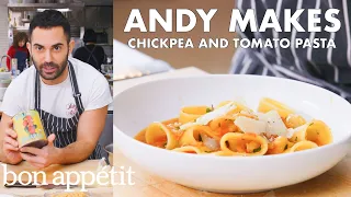 Andy Makes Pasta with Tomatoes and Chickpeas | From the Test Kitchen | Bon Appétit
