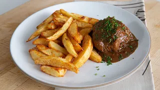 Steak Diane and Pommes Frites (French Fries) with Chef Ludo Lefebvre