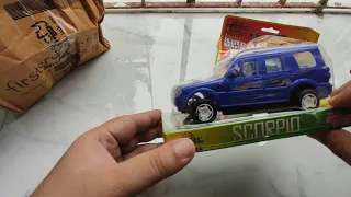 Unboxing of My All New Speedage Toy Car Mahindra Scorpio  & Auto ( 1st on Youtube )🔥