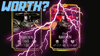 FULLY Ascended Dark Raiden! How good is he? MK Mobile