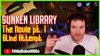 SUNKEN LIBRARY The Movie pt 1: Blind Attempt | Battle Brothers: Blazing Deserts | Stream Highlights