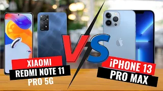 Xiaomi Redmi Note 11 Pro 5G vs iPhone 13 Pro Max