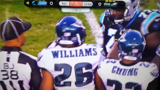 Steve Smith slams Cary Williams to the ground lol