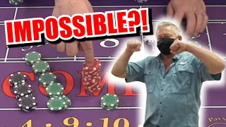 🔥IMPOSSIBLE!!!🔥 30 Roll Craps Challenge - WIN BIG or BUST #129