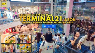 Terminal21 Asok / Walking through Women's&Men's Fashion shopping area