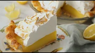Лимонный пирог с меренгой (Пошаговый рецепт)