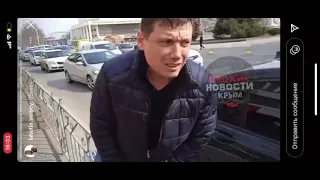 Гость Крыма "наелся" на 22 тысяч и не заплатил, а потом "покатал" полицейского на капоте