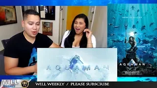 Aquaman Comic Con Trailer 2018 REACTION !