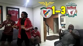 BENFICA vs LIVERPOOL (1-3) LIVE FAN REACTION!! REDS TAKE A 3-1 LEAD INTO THE SECOND LEG AT ANFIELD!!