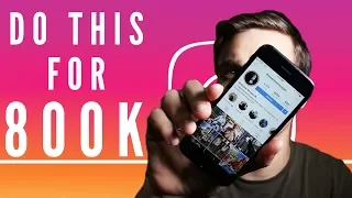 HOW TO GET 800K FOLLOWERS ON INSTAGRAM | NO BS METHOD