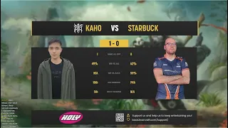 W3Champions 15 Kaho vs Starbuck с Майкером