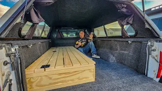 New Truck Camper Bed Build