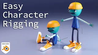 Easy Character Rigging, Simple and Stylized || Blender 2.92