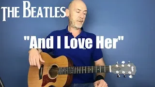 And I love her - The Beatles - Guitar lesson Pt 1 by Joe Murphy